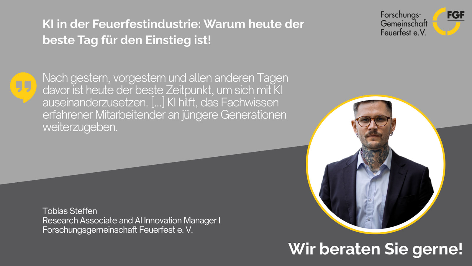 Tobias Steffen Interview KI Feuerfestindustrie Consulting FGF