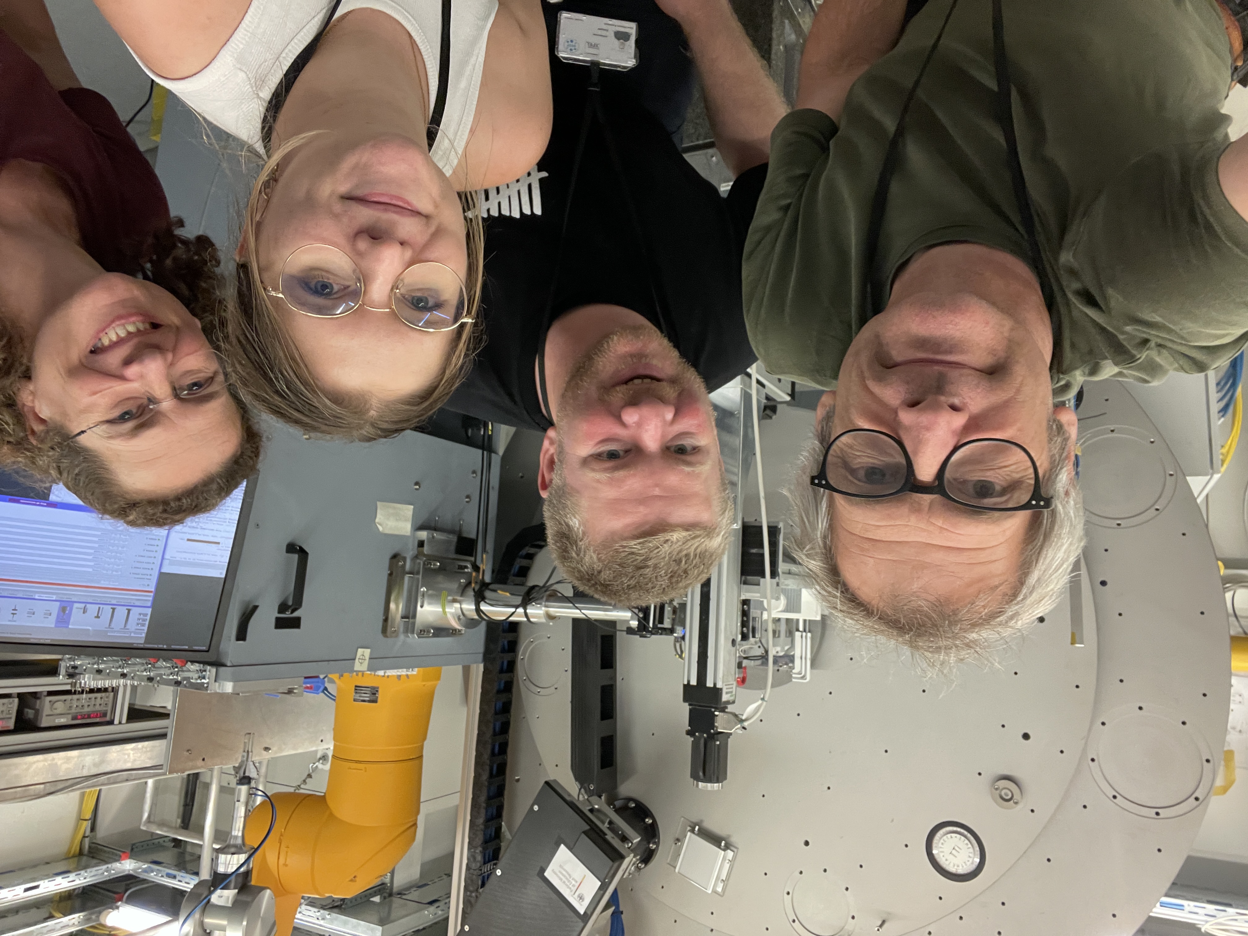 Synchrotron-Messungen am DESY
